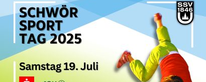 Schwör Sport Tag 2025 Samstag 19. Juli Person macht Handstand