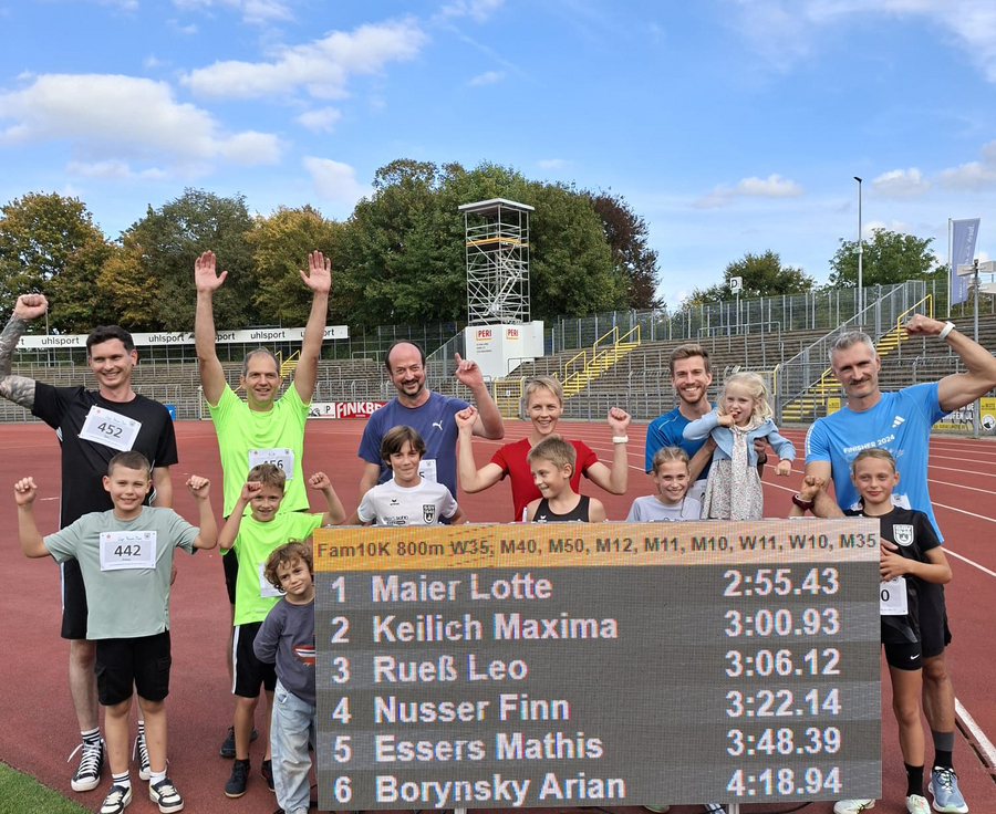 SSV Ulm 1846 e.V. Leichtathletik Fam10K