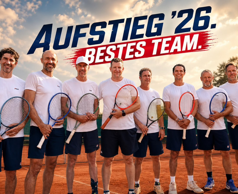 Aufstiegsplakat Herren 40 I in der Saison 2026