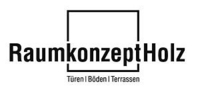Logo mit dem Text RaumkonzeptHolz Türen | Böden | Terrassen